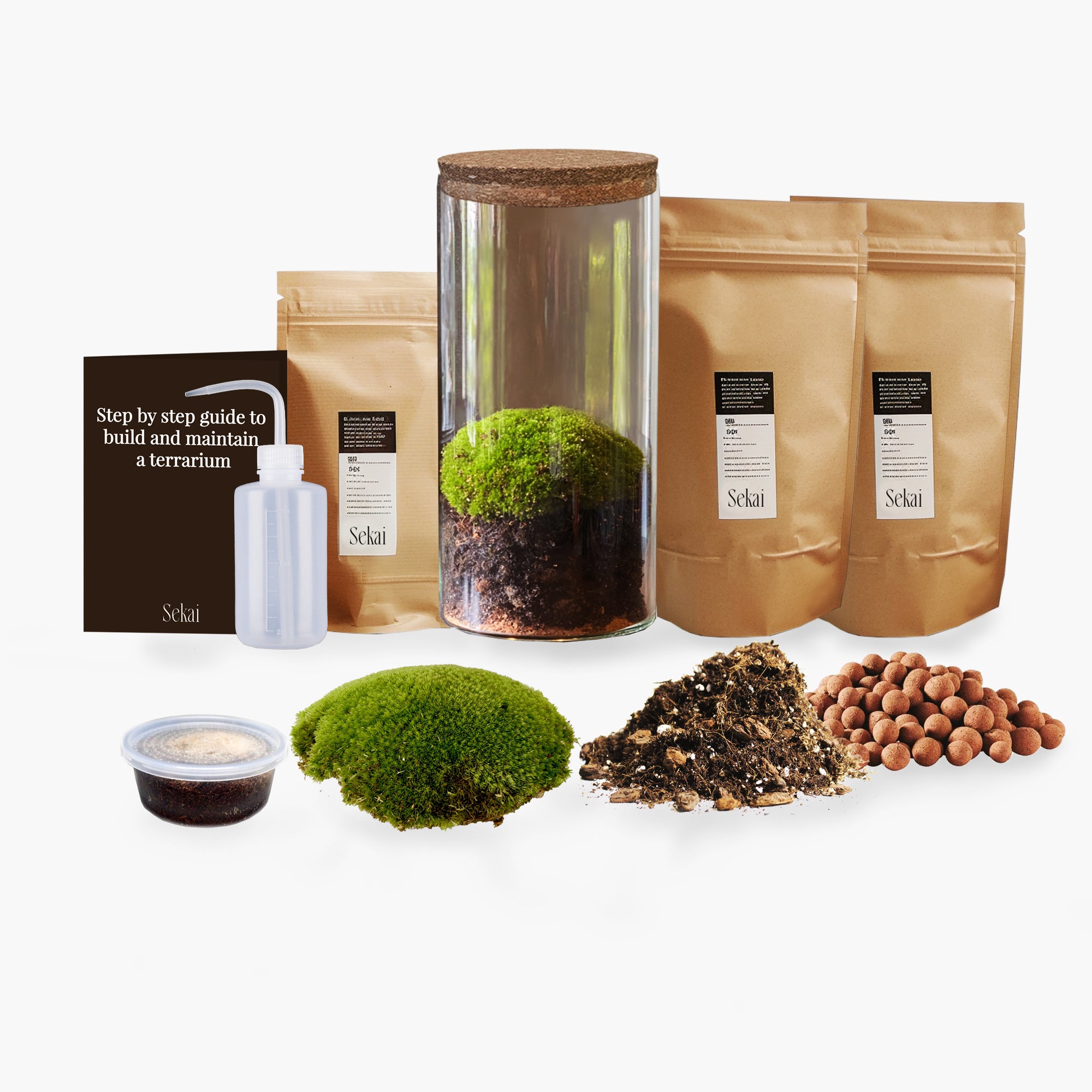 Minima DIY Closed Mossarium Kit