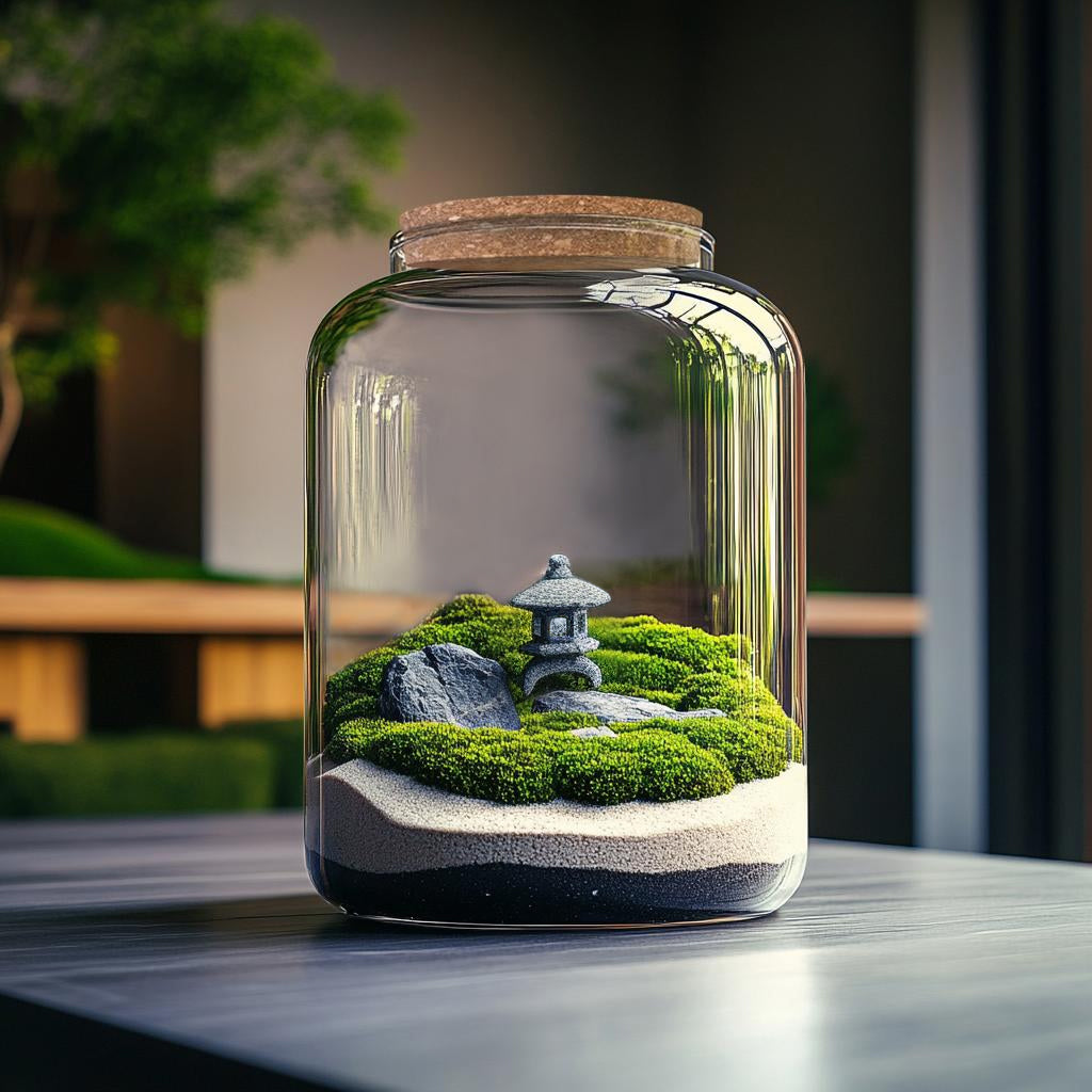 Zen Garden DIY Closed Terrarium Kit